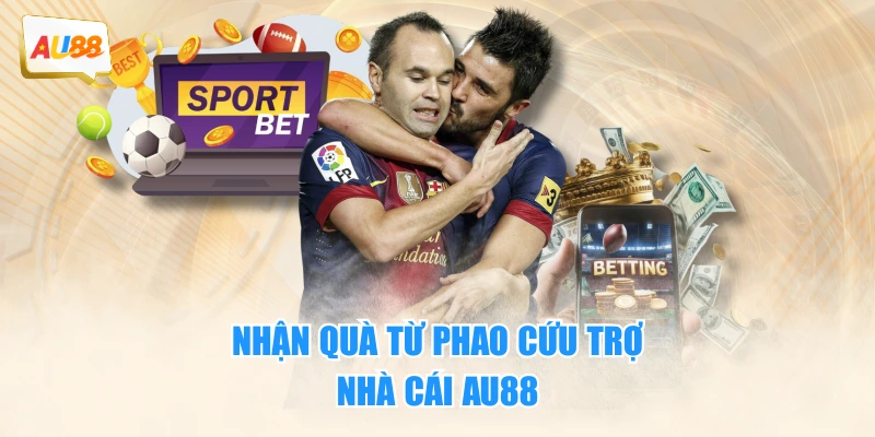 Nhận quà từ phao cứu trợ nhà cái AU88